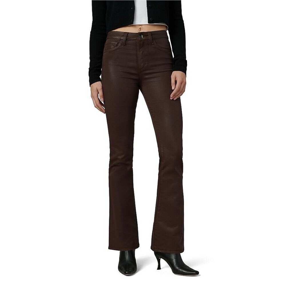 Joe’s Jeans Women’s 26 Hi Honey Coated Chocolate Rich Espresso Boot Cut Hi Rise